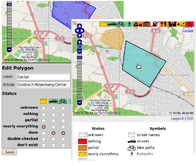 Screenshot of MappingStatus